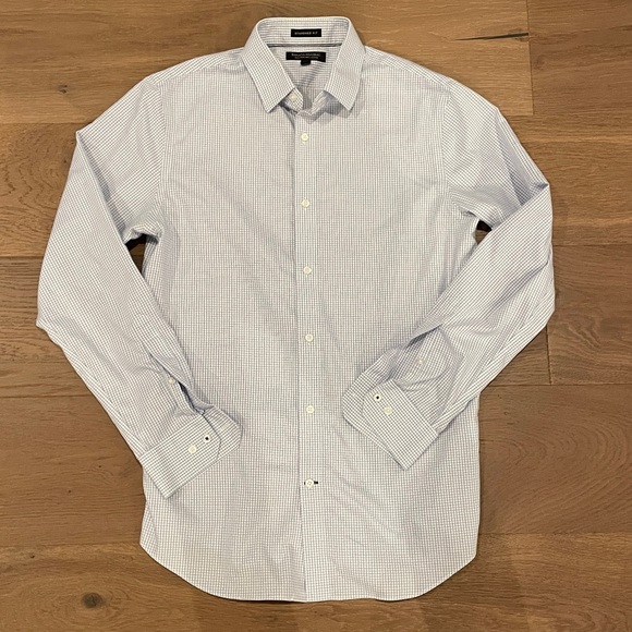 Banana Republic Size Small Standard Fit Non-Iron 100% Cotton Classic Dress Shirt - Picture 1 of 3